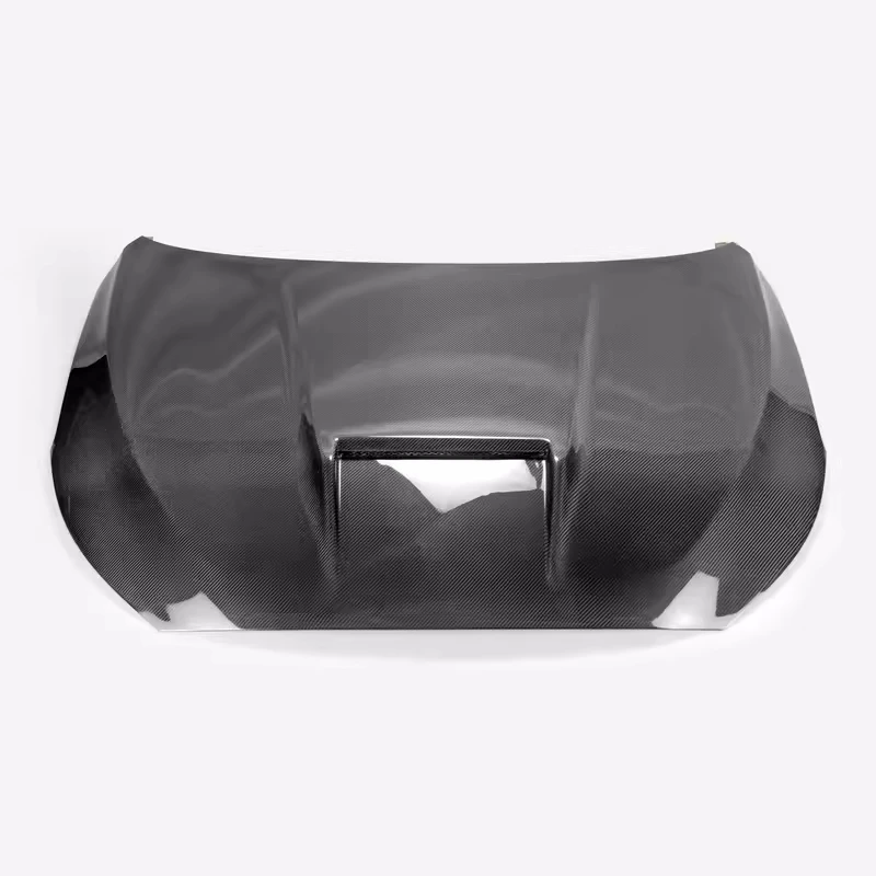 Carbon Fiber Engine Cover for Hyundai Veloster 19 modified Bonnet hood scoop body kit Car Accessories