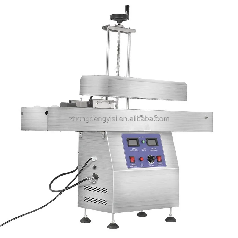 Continuous Electromagnetic Induction Sealing Machine Plastic Pet Bottle Aluminum Foil Sealing Machine