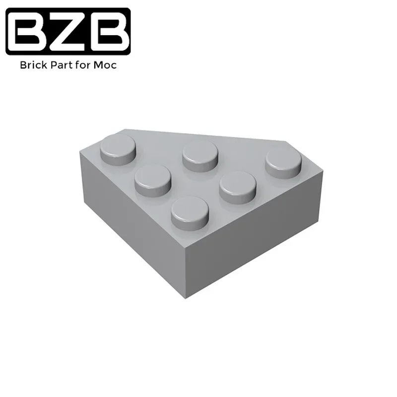 

BZB 10 шт. MOC детали 30505 Клин 3x3 Угловые детали совместимые с сборками детали конструктора DIY Edu детская игрушка