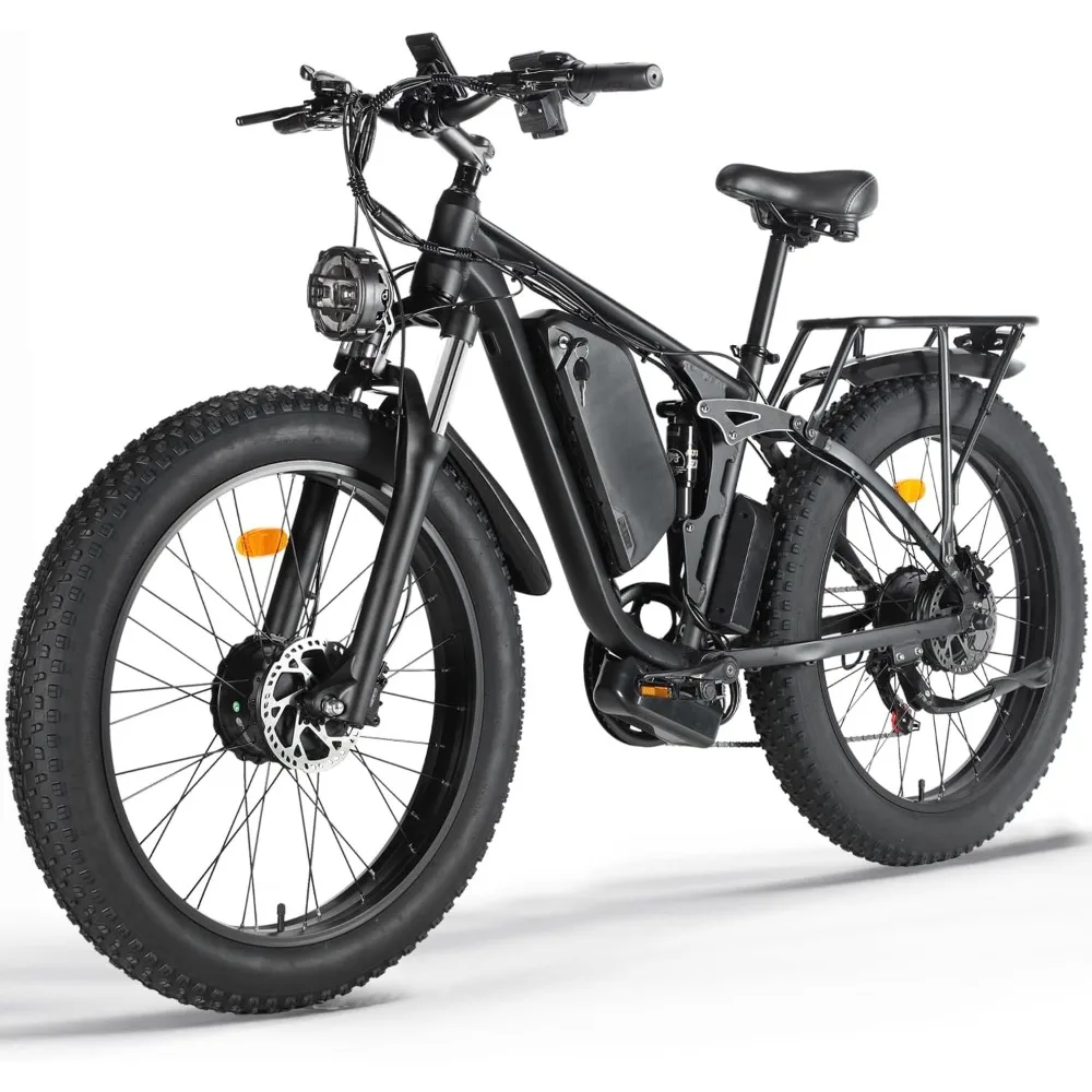 Electric Bike for Adults 2000W Dual Motor E Bike, 48V 22.4Ah Battery 35MPH