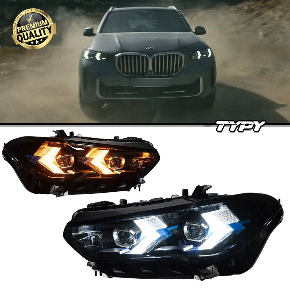 

TYPY Car Lights for BMW G05 X5 LED Headlight 2019-2022 Lamp Drl Projector Lens Automotive Accessories