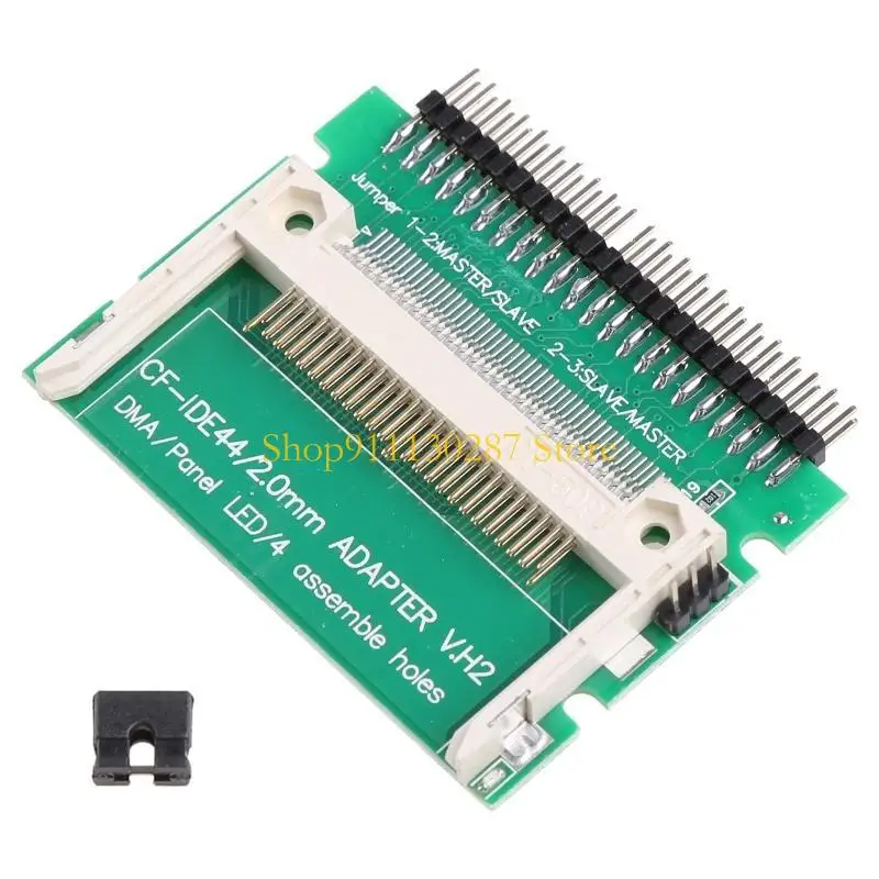 J1HC CF Card to 2.5 Inch IDE Adapter, CF Compact Flash Memory Card Converter to Laptop HDD 44 Pin Male Port