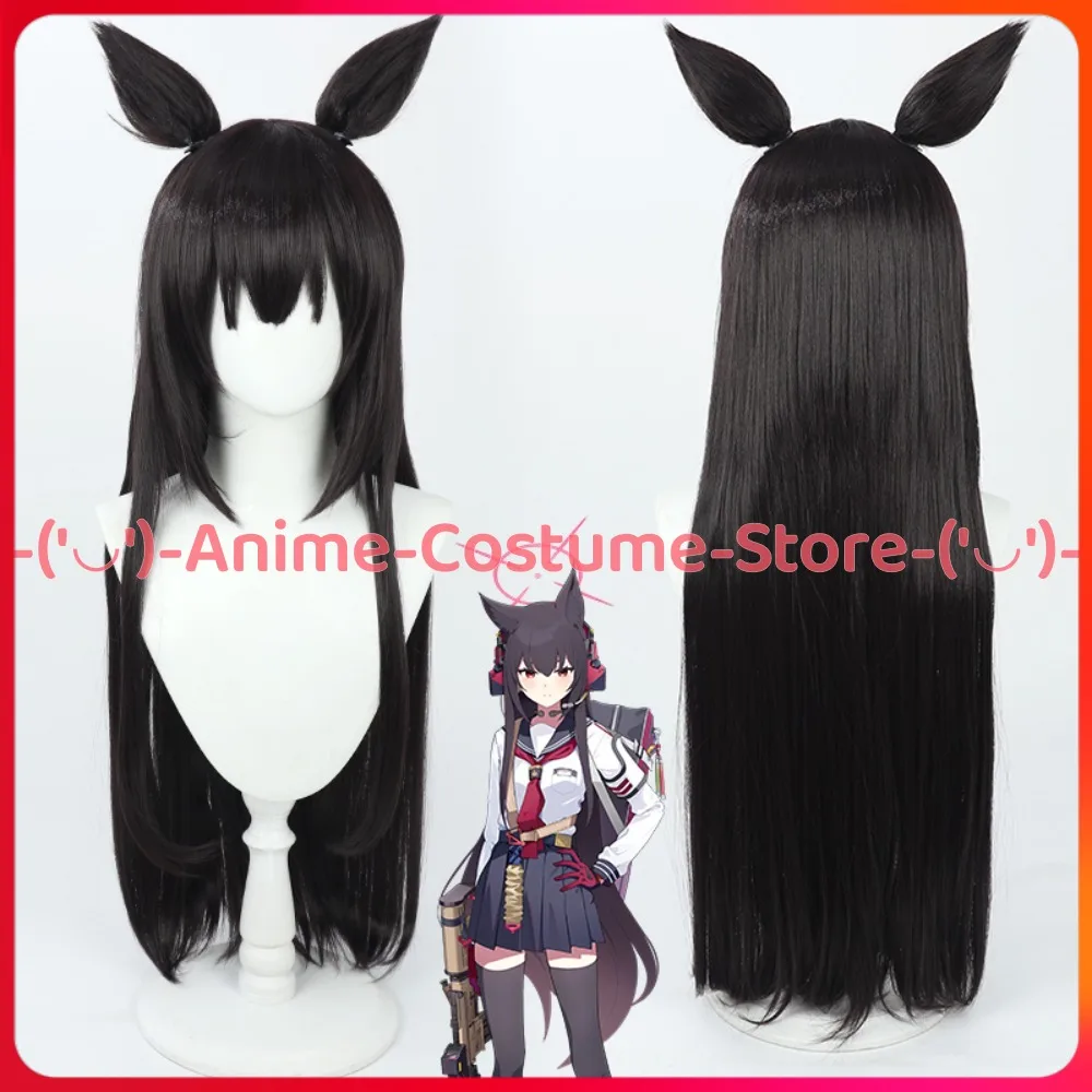 

Blue Archive Fox Platoon Yukino Cosplay Wig with Ears Anime Game Character Halloween Carnival Party Costume Wigs Synthetic Hair