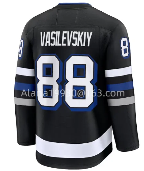 2025 nestandartní nový styl dres andrei vasilevskiy nikita kucherov brayden bod dresy