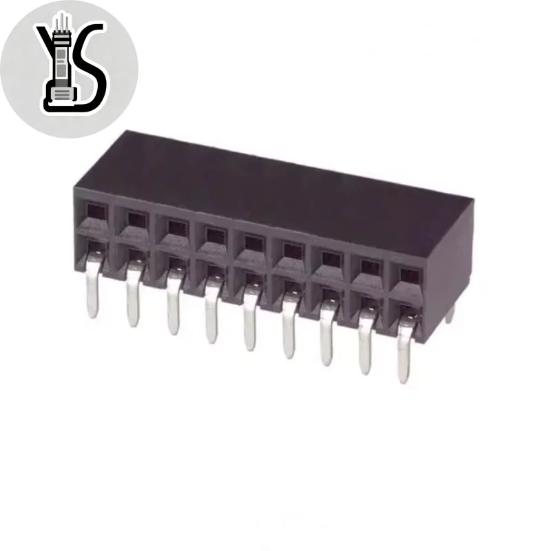 

5PCS Wirining Accessories Original Authentic 1-535512-6 Mount Receptacle Right Angle Board-to-Board 18 P 2.54 mm