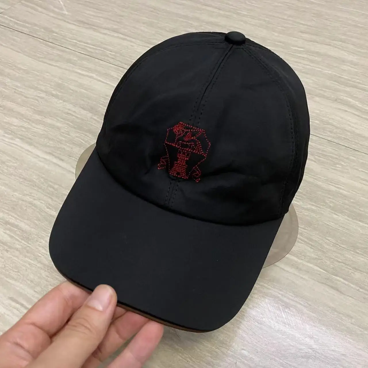 

BILLIONAIRE Hat cap thin 2025 spring summer new men's fashion casual ventilation embroidery high quality Beach cap