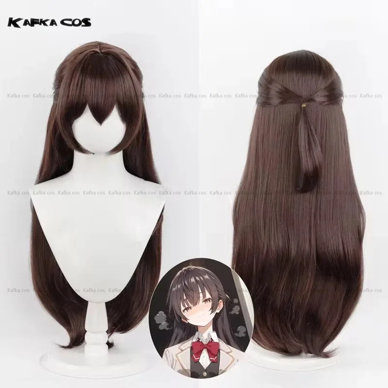 

Anime Suo Yuki Cosplay Wigs Long 75cm Brown Wig Heat Resistant Hair For Women Halloween