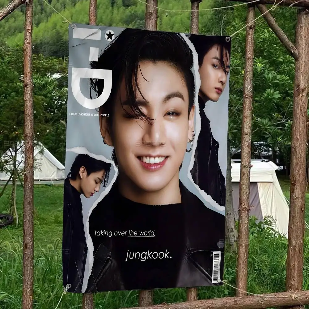 لافتة حفلات شركة J-Jung K-Kook ذات الطباعة المتقدمة للإعلان التجاري