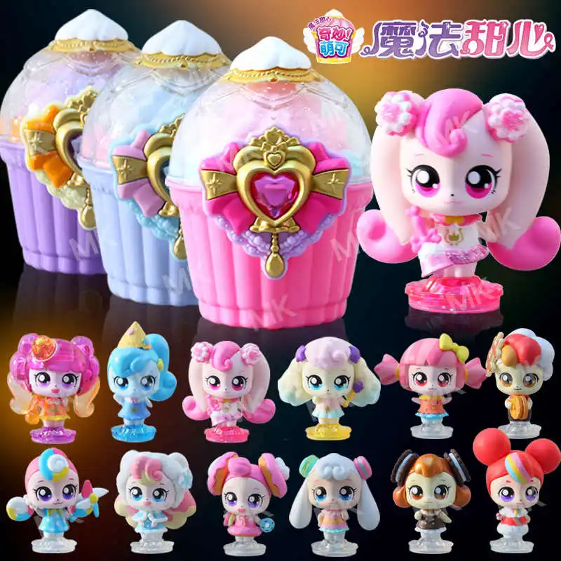 

Новинка 2026: Горячая коллекция фигурок Teenieping Kawaii Anime — серия Magic Sweetheart Cake. Любовная принцесса Sweetheart. Игровой набор для дома. Подарок на день рождения.