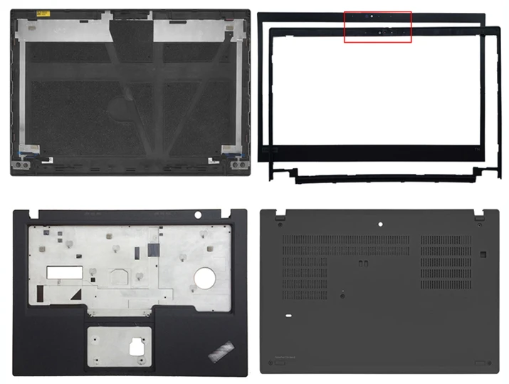 

Новая задняя крышка для ноутбука Lenovo Thinkpad T14 Gen2 P14S Gen2, задняя крышка, передняя панель, Упор для рук, нижняя базовая крышка, корпус, черный