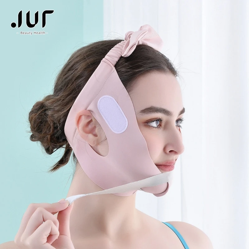 Reusable Face Slimming Bandage V Line Face Shaper Women Chin Cheek Lift Up Belt Facial Massage Strap Face Skin Care Beauty Tools