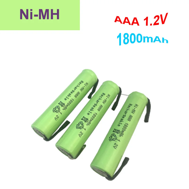 2024AAA akumulator NIMH 1.2V 100% AAA 1800 MAH 1.2V akumulator 2A