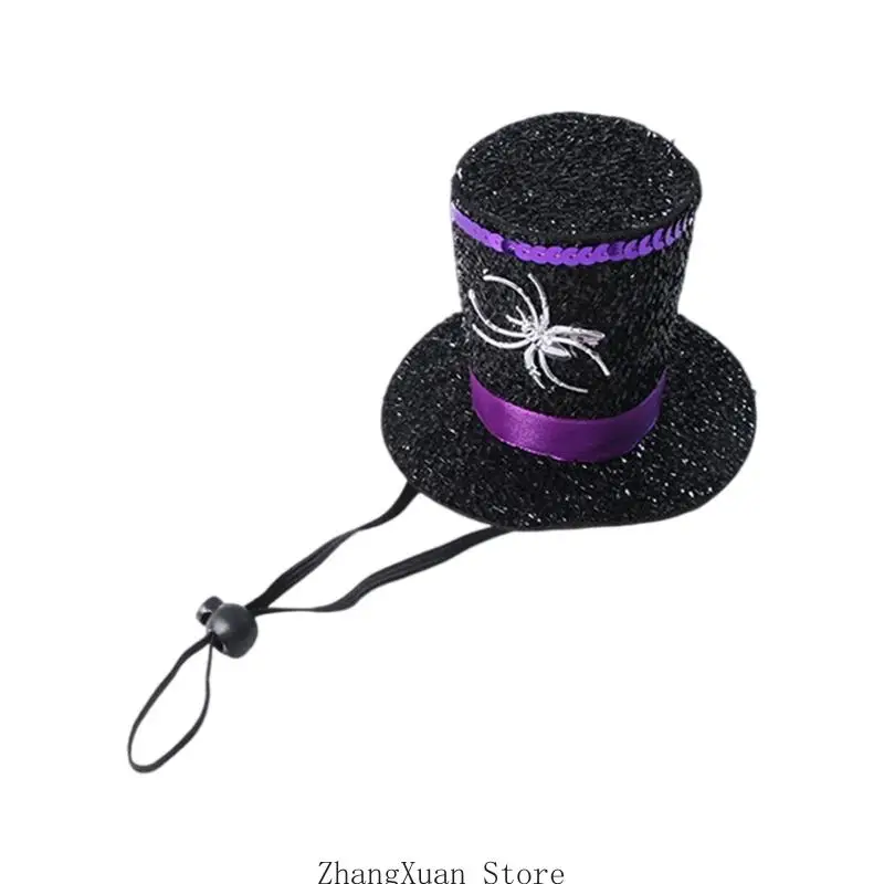 Halloween-Haustierhut, bequeme, regulierbare Polyester-Haustierkleidung oder Cosplay-Event 3XUF – Detail 5