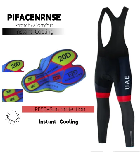 

2026 Winter Thermal Pants FDJ Team Men Cycling Bike Fleece Bicycle Trouser Tight MTB Wear Pantalone Invernale Ciclismo UAE Pants