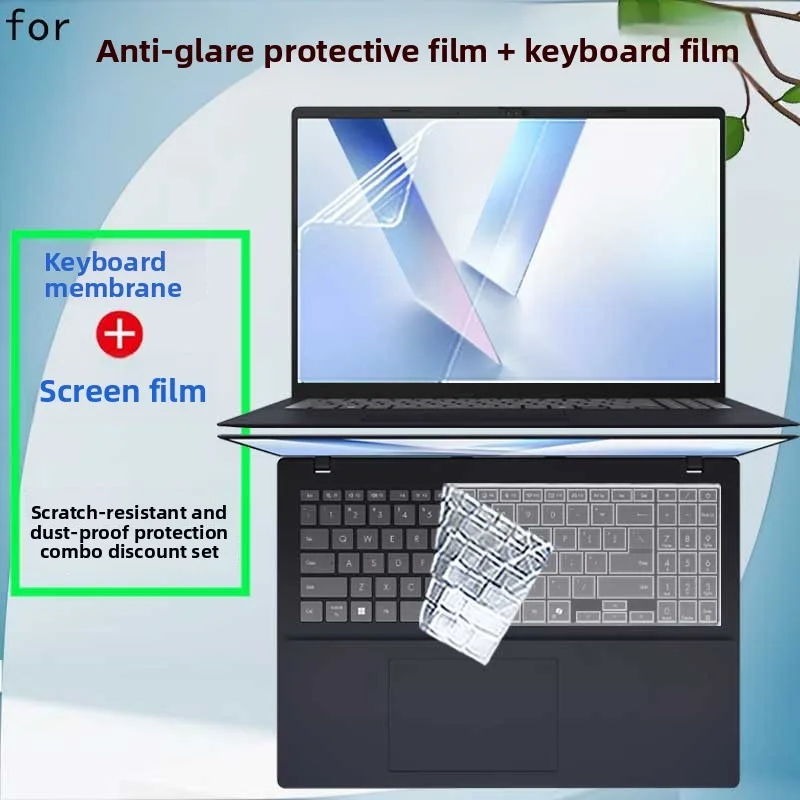 Película protectora para pantalla de portátil Lenovo Yoga 7i 2 en 1 Aura Edition14 Gen11 de 14 pulgadas, película protectora para teclado, película antideslumbrante, película de protección contra luz azul