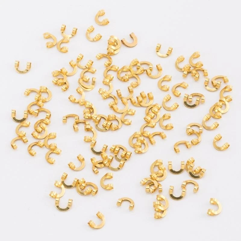 

200Pcs Saltwater Inline Spinner Making Accessory Spinner Clevis Fishing Spoons Spinnerbait Part Link