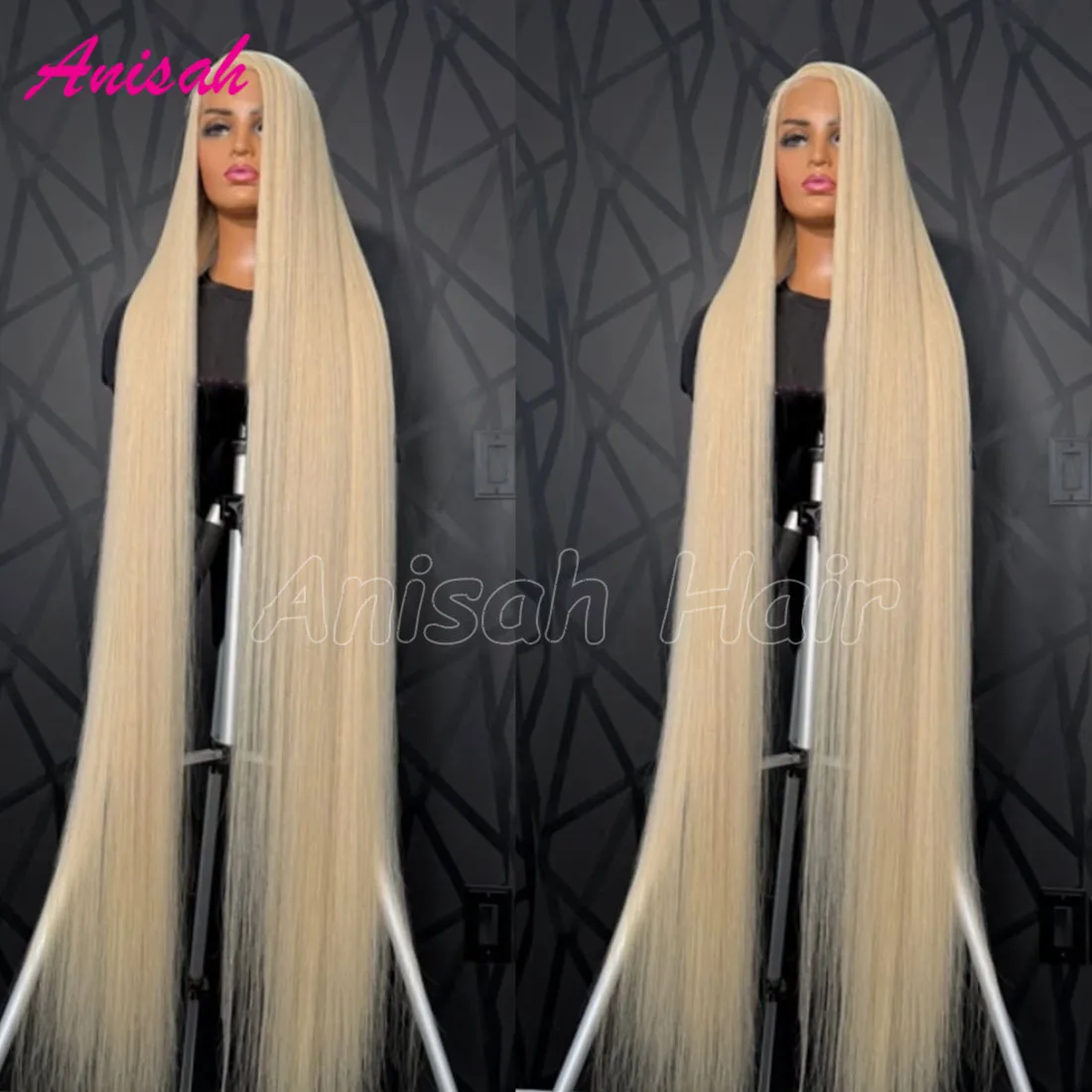 

Бразильские девственные волосы, блондинка, кружевная застежка, парики из натуральных волос, натуральная кость Хайлиня, прямой 13x6 HD, прозрачный кружевной фронтальный парик