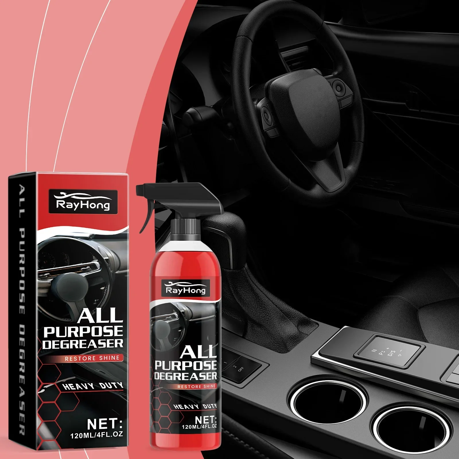 Dégraissant tout usage tout autour Master Cleaner Nettoyant intérieur de voiture