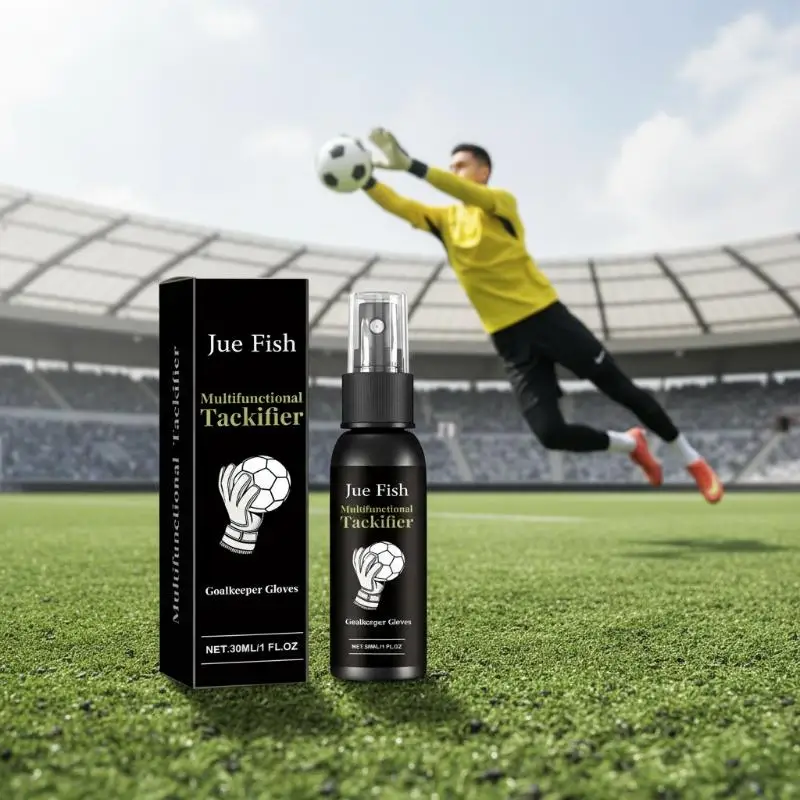 

Goalkeeper Gloves Grip Spray Restores Glove Grip Soft Formula for Comfortable Use in Any Field Condition