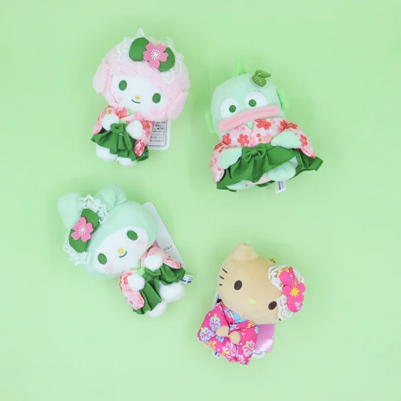 

Мягкая игрушка Kawaii Sakura Kimono Matcha Series Hangyodon My Melody Pachacco Black Hellokitty – милый подарок для девочек