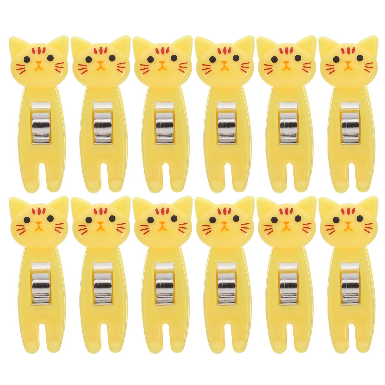 

Набор из 12 забавных скрепок: милые канцелярские мини-скрепки для организации рабочего стола, закрепления заметок, запечатывания пакетов, подарки для детей