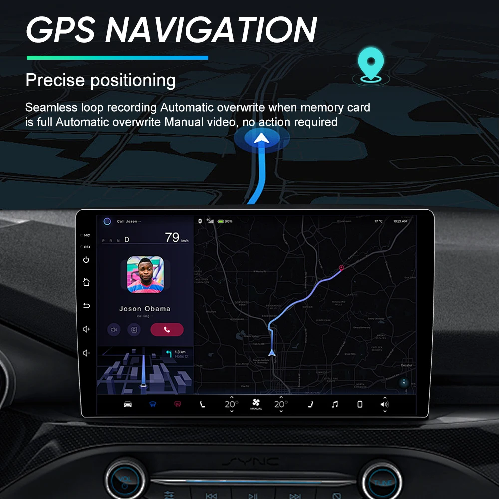 Radio Android 15 Para Peugeot 207 (2006-2015) | 4GB RAM + 128GB ROM | Pantalla 9'' Con CarPlay Y Android Auto Inalámbricos | GPS, WiFi, Cámara Trasera Incluida