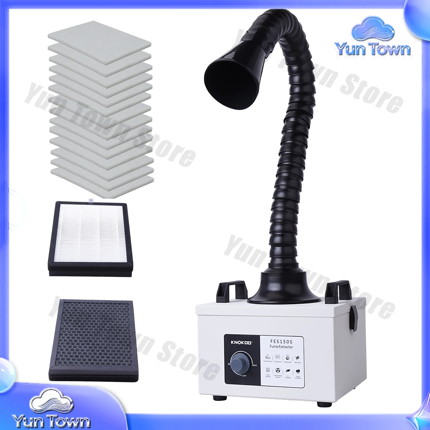 100W Motor Laser Smoke Purifie - Industrial Laser Uses recension och pris