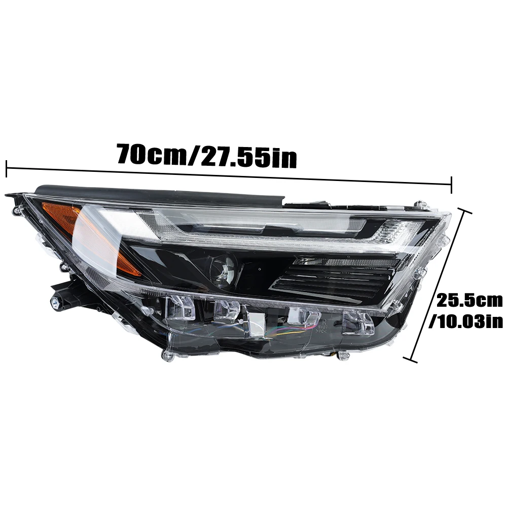 Per Toyota RAV4 2022-2024 SE Bi LED faro LED fari del proiettore con indicatori di direzione a led lampada low beam high light