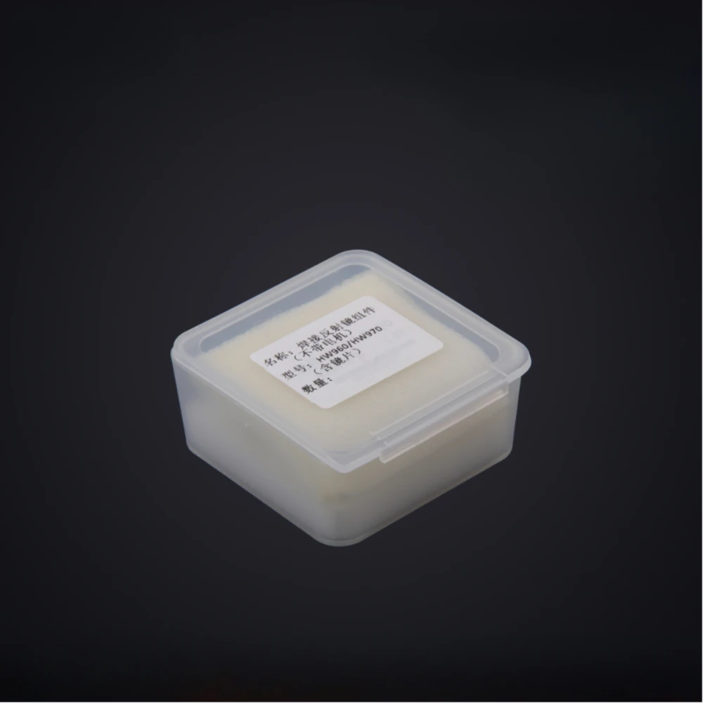 Cermin reflektif Laser asli, dengan pemegang 30x14x2mm untuk HW960 HW970 kepala las serat Laser