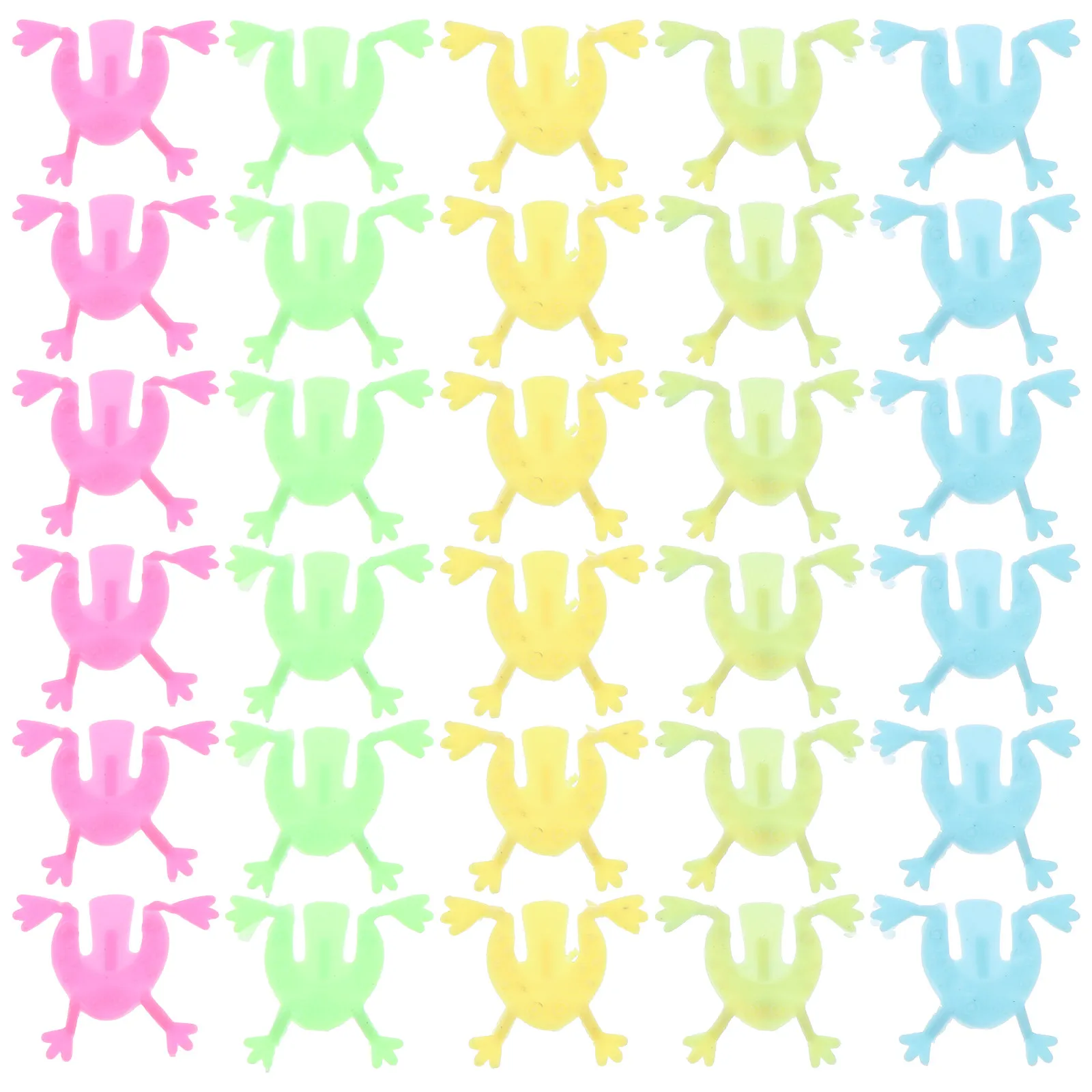 

200Pcs Jumping Frogs Kids Fun Party Favors Birthday Gift Colorful Mini Frogs Pressing Leap Plaything Jumping Toys