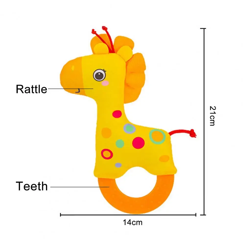 Tier Kognitive Plüsch Spielzeug Rassel Spielzeug Farbe Kognitive Plüsch Puppe Spielzeug Weiche Gefüllte Kissen Kinder Geschenk