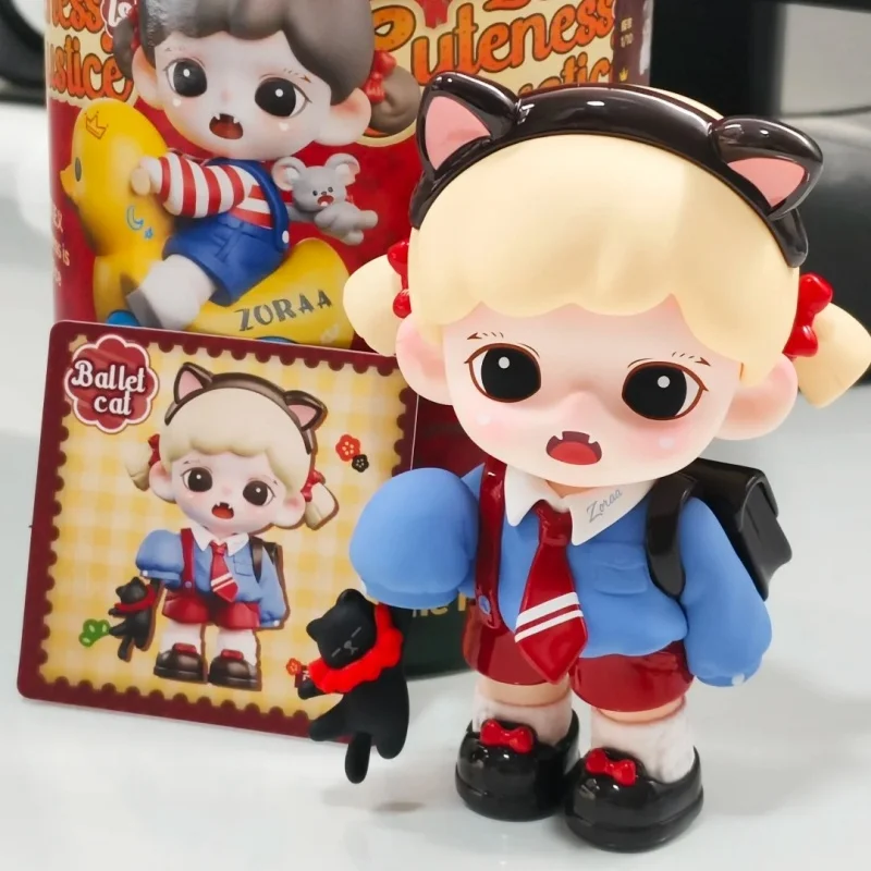 

Genuine Official Tnt Baby Zoraa Cute Justice Series Blind Box Trendy Toy Collectible Figurine Fashionable Plaything Girl's Gift