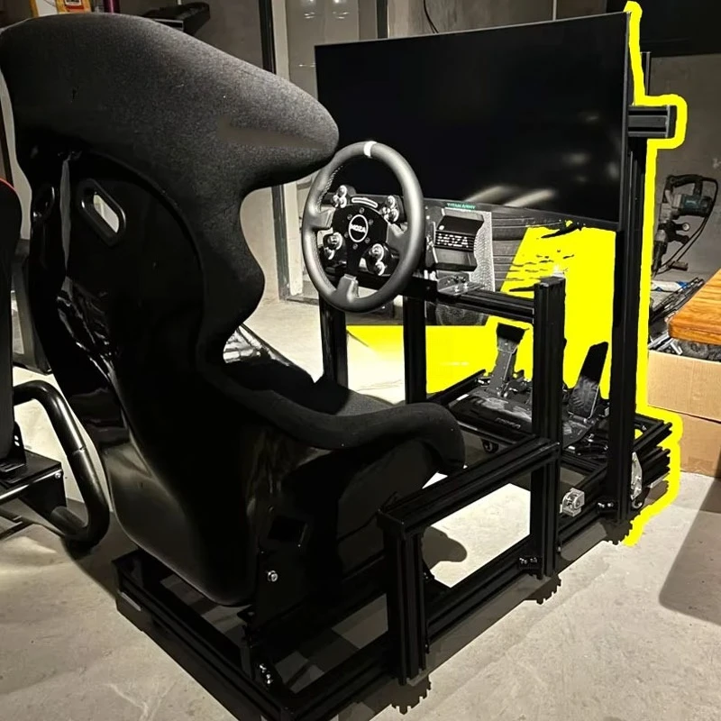 Robustes Home Basic Simulator-Rennausrüstung 40120 40160 Simulator Racing Cockpit Kit