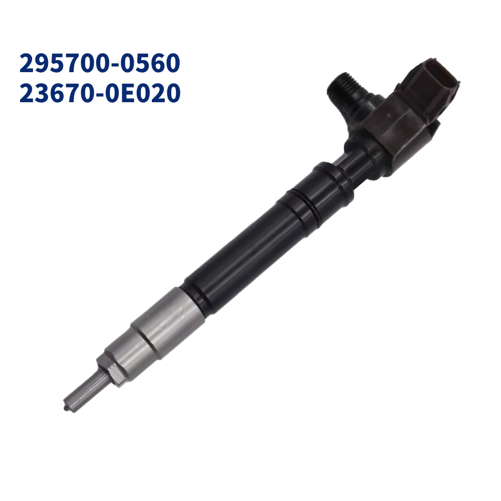 

295700-0560 23670-0E020 Fuel Injector For Toyota Fortuner Hilux Revo 2.4L 2GD