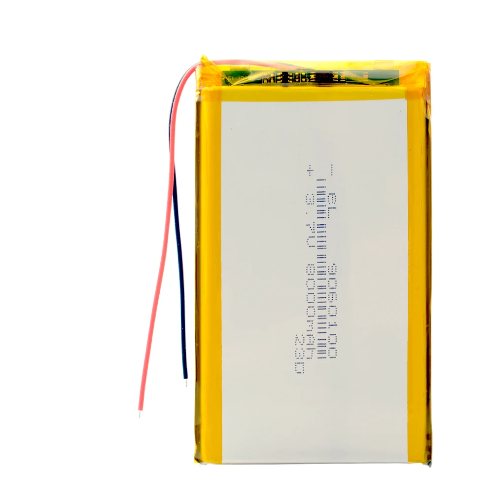 3.7V 8000mAH 9060100 Polymer Lithium ion / Li-ion Battery for Tablet Pc Power Bank GPS Mp3 Mp4