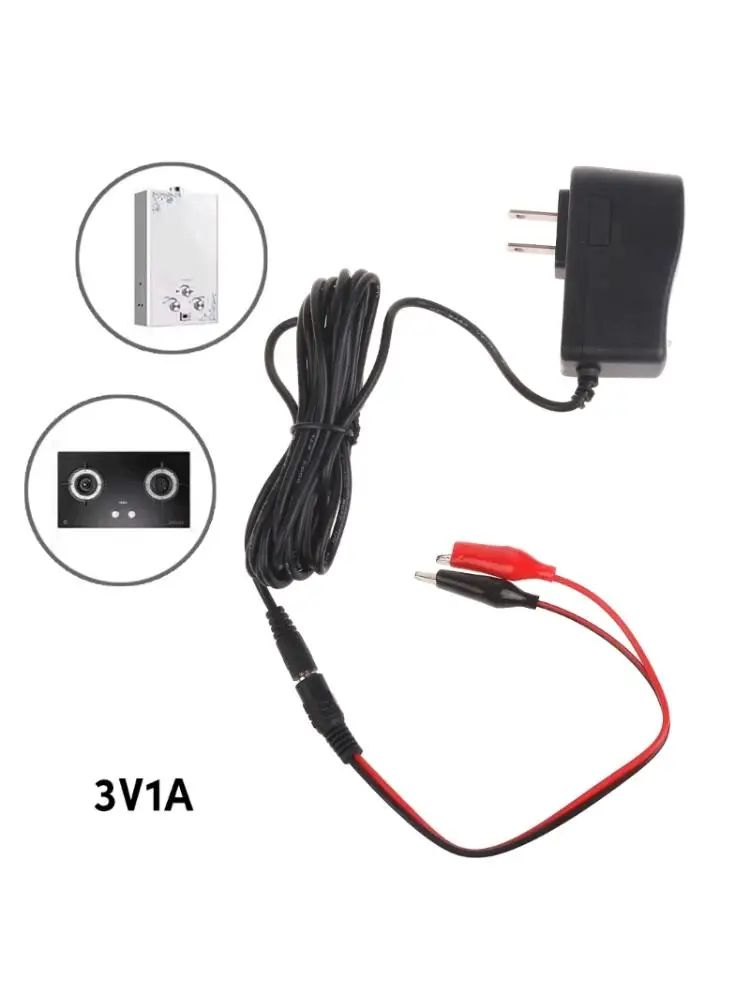 1PC Kuchenka gazowa Podgrzewacz wody 100-240V do 3V 1A Transformator zasilający do wymiany suchego akumulatora — zdjęcie produktu 7