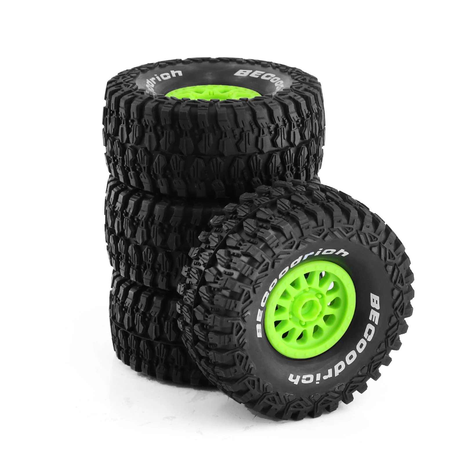

1/7 1/8 RC Short Course Truck Tires and Wheels 17mm Hex for 1:8 RC Off-Road Truck Car HSP TRAXXAS UDR ARRMA Mojave YK4072 DF7