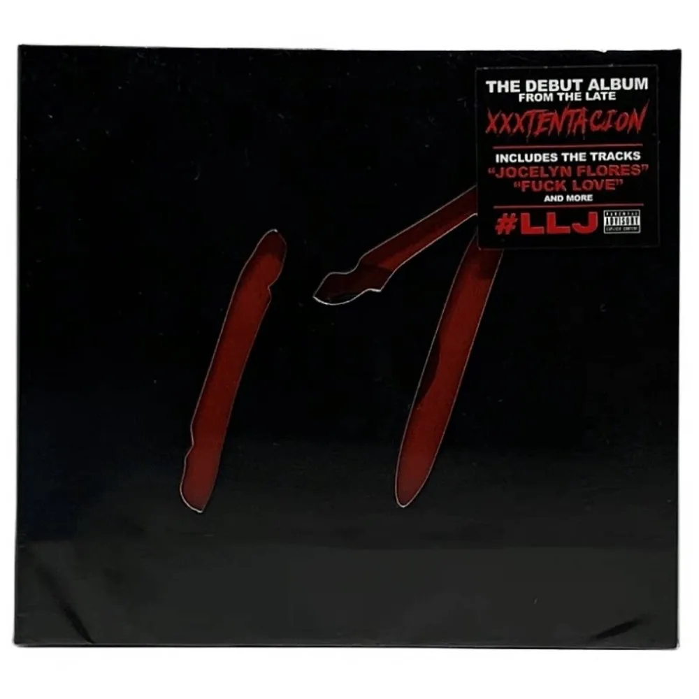 

XXXtentacion 17 The Debut Album | Эмоциональная хип-хоп рэп-музыка | Записанный без потерь CD-диск для домашней и автомобильной аудиосистемы