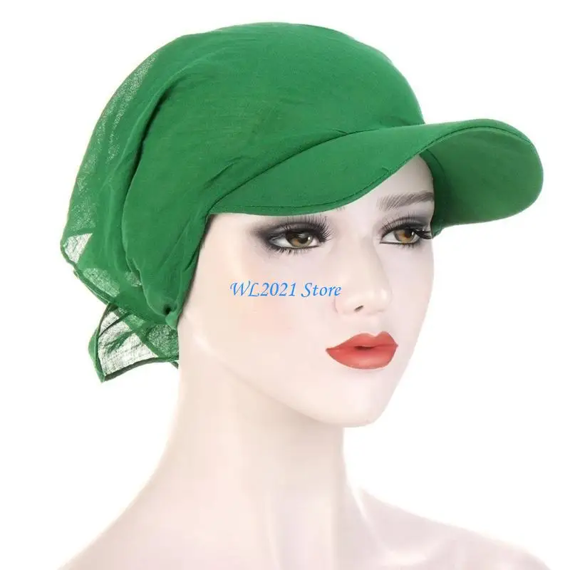 

G5GC Kerchiefs Baseball Hat Casual Summer Sport Headwear Colorful Camping Hat