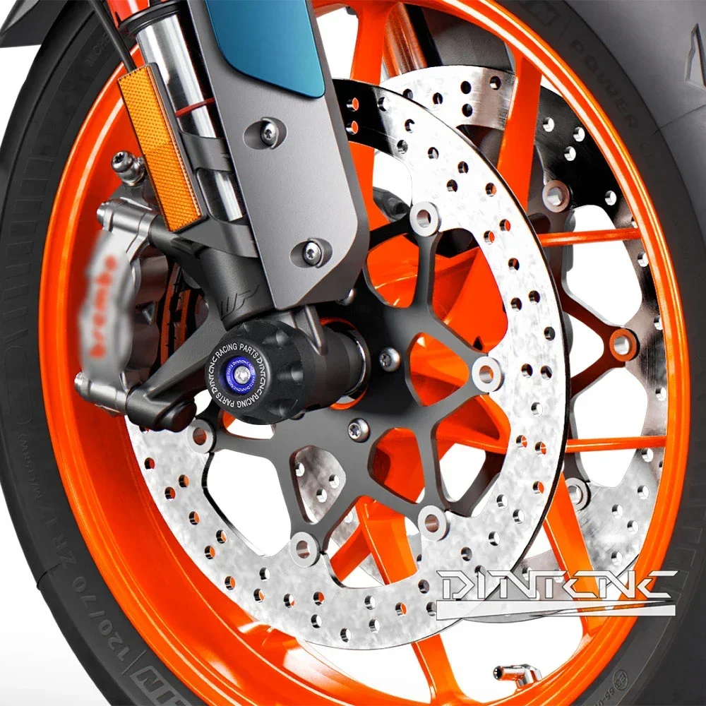 For SUPER DUKE R 1390 1290 990 890 790 2024 Front Wheel Axle Protectors Anti-Fall Protection Anti-Collision Slider Accessories