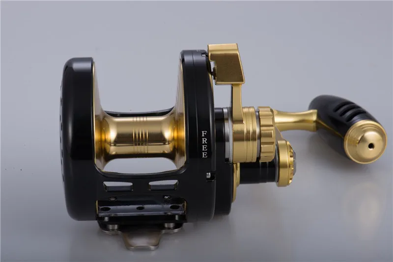 MADOX Angelrolle 11BB Salzwassertrommelrad Langsame Jigging-Rolle Max Drag 40 kg Drag Sound – Detail 15