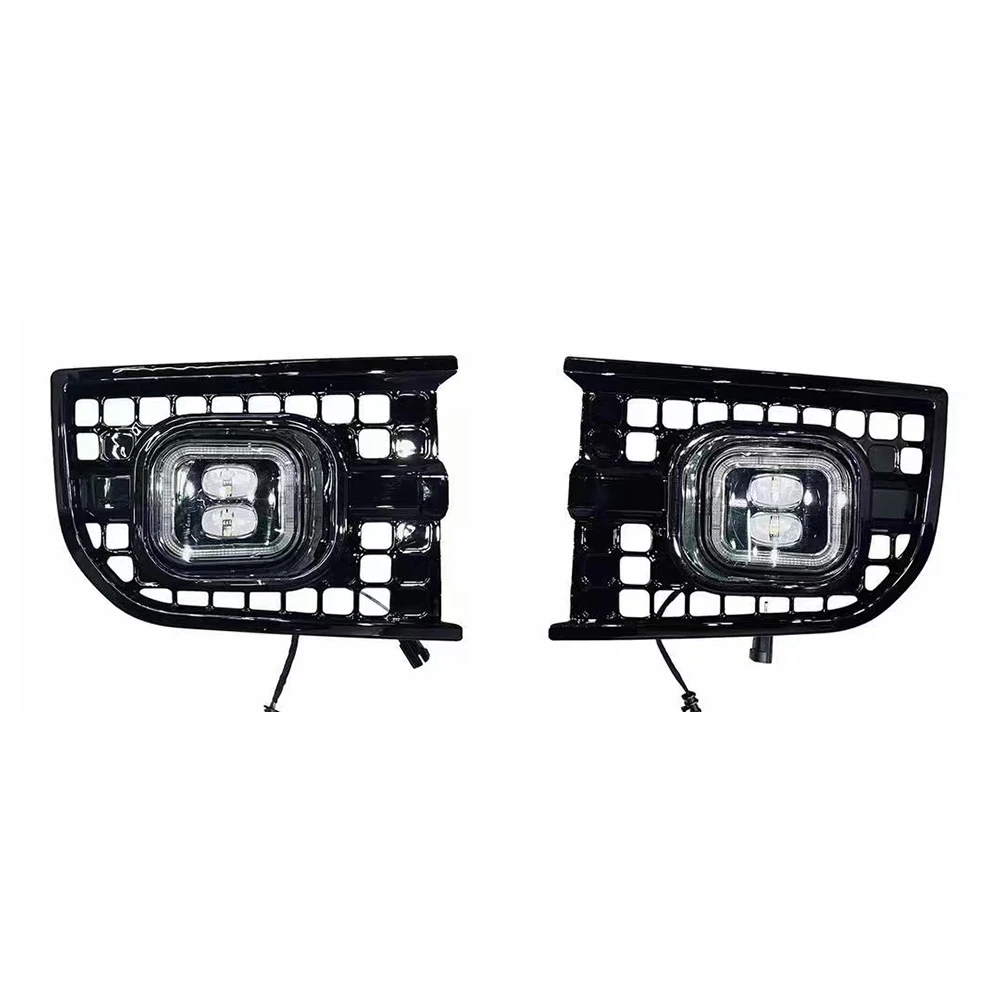 Off-road Front Fog Lamp Assembly Modification For Land Rover Defender 2020-2023 Upgrade Bumper Fog Light Low Configuration Parts