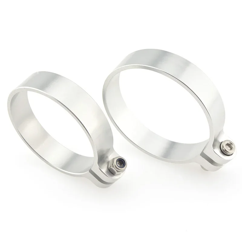 Aluminum Alloy Exhaust Pipe Clamp ID17/45/50mm for Rc Gas Nitro Boat RC Car Parts1pc