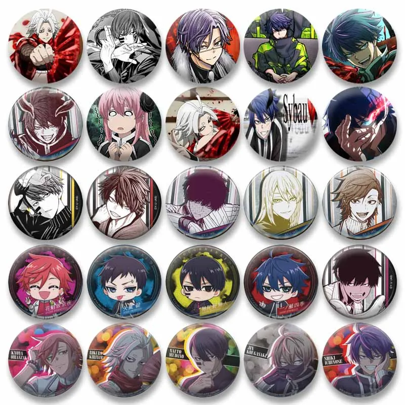 أنيمي لعبة Tougen Anki دبابيس على حقيبة الملابس والاكسسوارات الكرتون Homare Byobugaura Shiki التلبيب دبابيس مجوهرات شارة هدايا عيد الميلاد #1