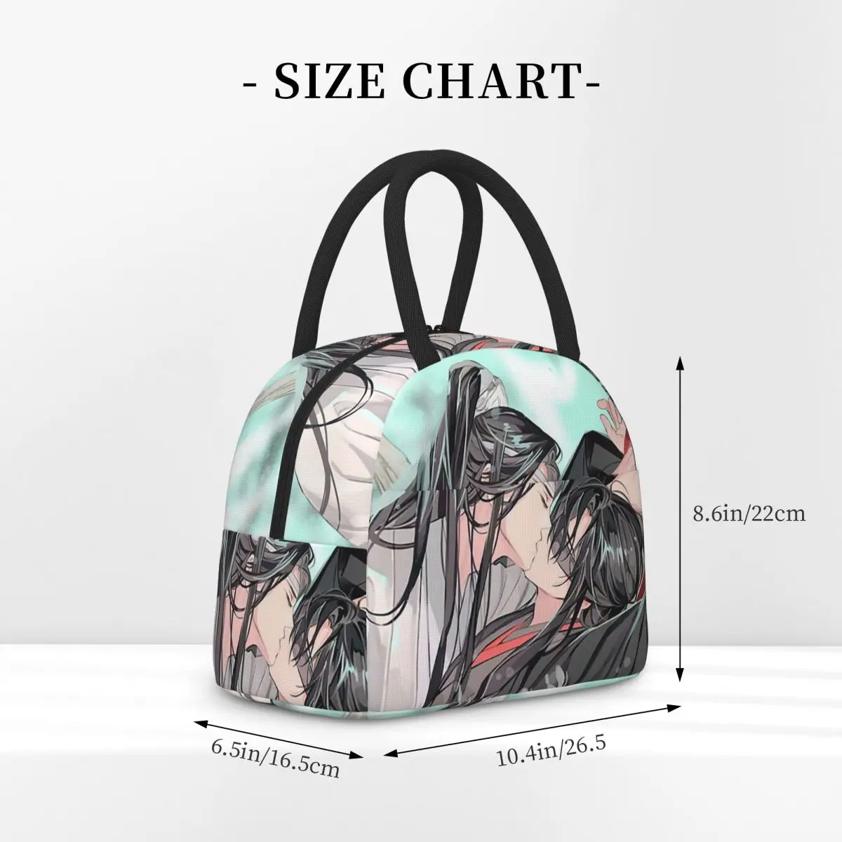 مو داو زو شي غراندماستر من زراعة الشيطاني معزول حقيبة الغداء للنساء صناديق الطعام المحمولة صندوق غداء حراري حمل #2