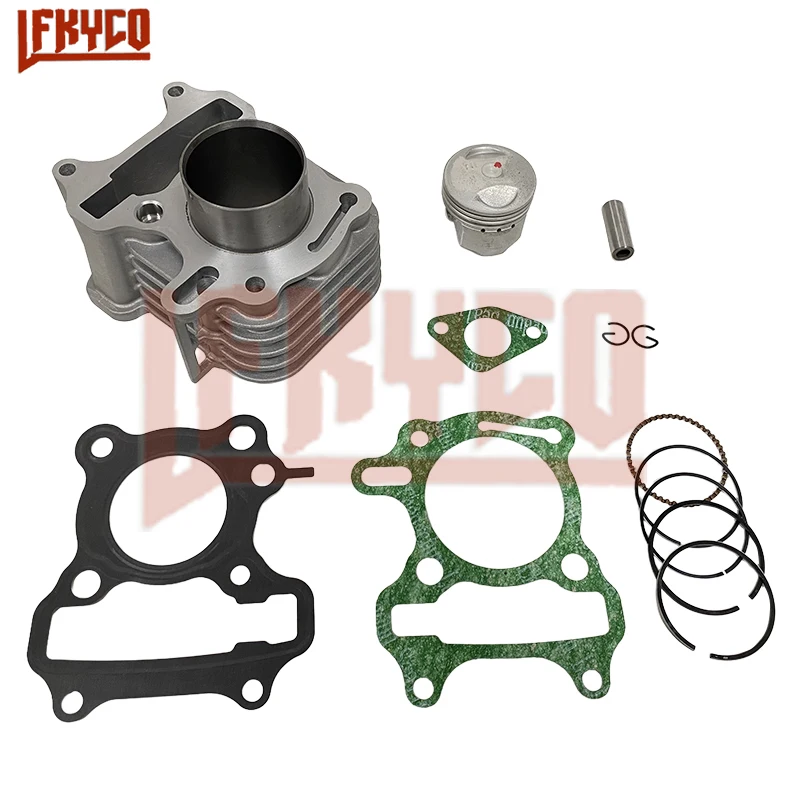

42mm 65cc Racing Big Bore Cylinder Kit Motor for SYM Mio Allo Cello Orbit Fiddle 2 3 Symphony S-SR Symply II X-Pro 50cc XS142QMB