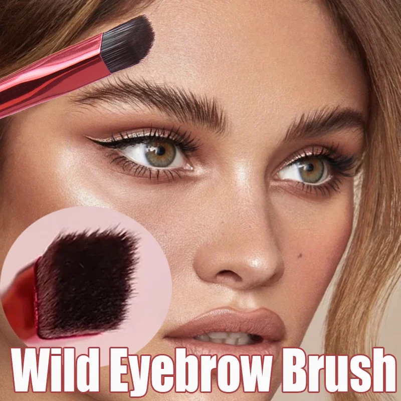 Square Multifunction Wild Eyebrow Brush Simulated Eyebrow Hair Makeup Brush Contour Eyeshadow Concealer Square Make Up Brushes