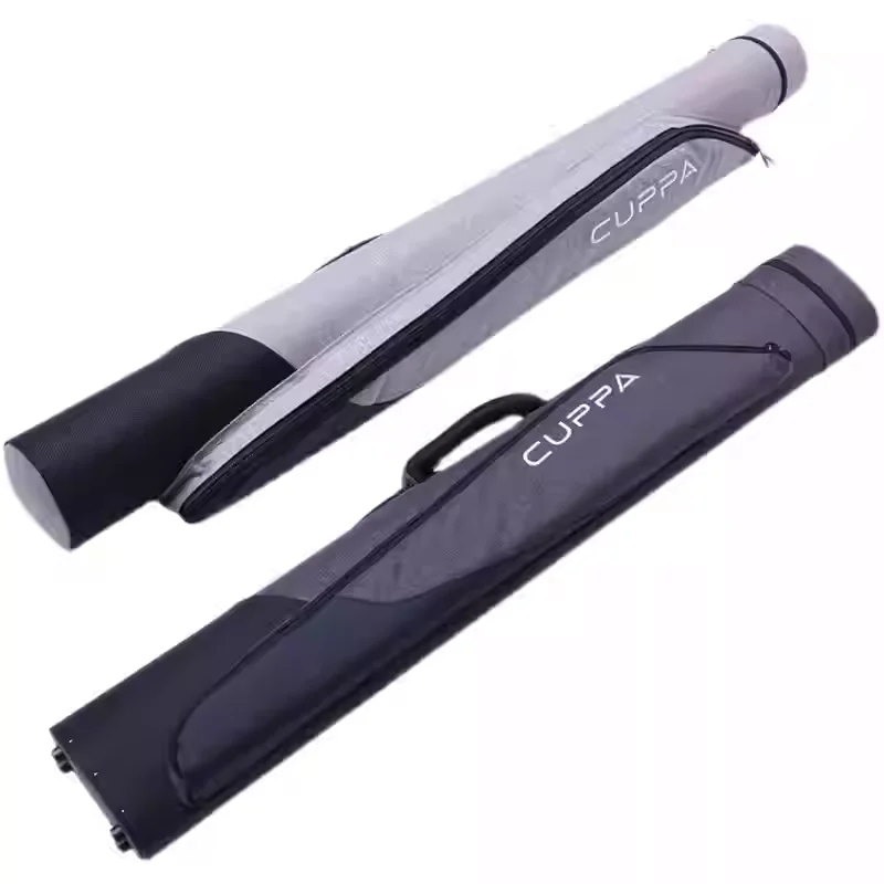 

Сумка для бильярдного кия CUPPA, раздельная сумка 1/2, 5 отверстий, высококачественная ткань, вместительная сумка с девятью шариками, сумка-тоут