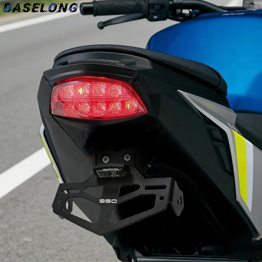 Tail Tidy Fender Eliminator Rear License Plate Holder Bracket Kit For Suzuki GSXS GSX S GSX-S 950 1000 2022 2023 2024 2025 2026