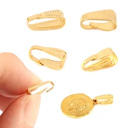 Cierres colgantes de acero inoxidable para fabricación de joyas, conectores de ganchos para fianzas, Clip de pellizco, suministros de accesorios, 100 piezas